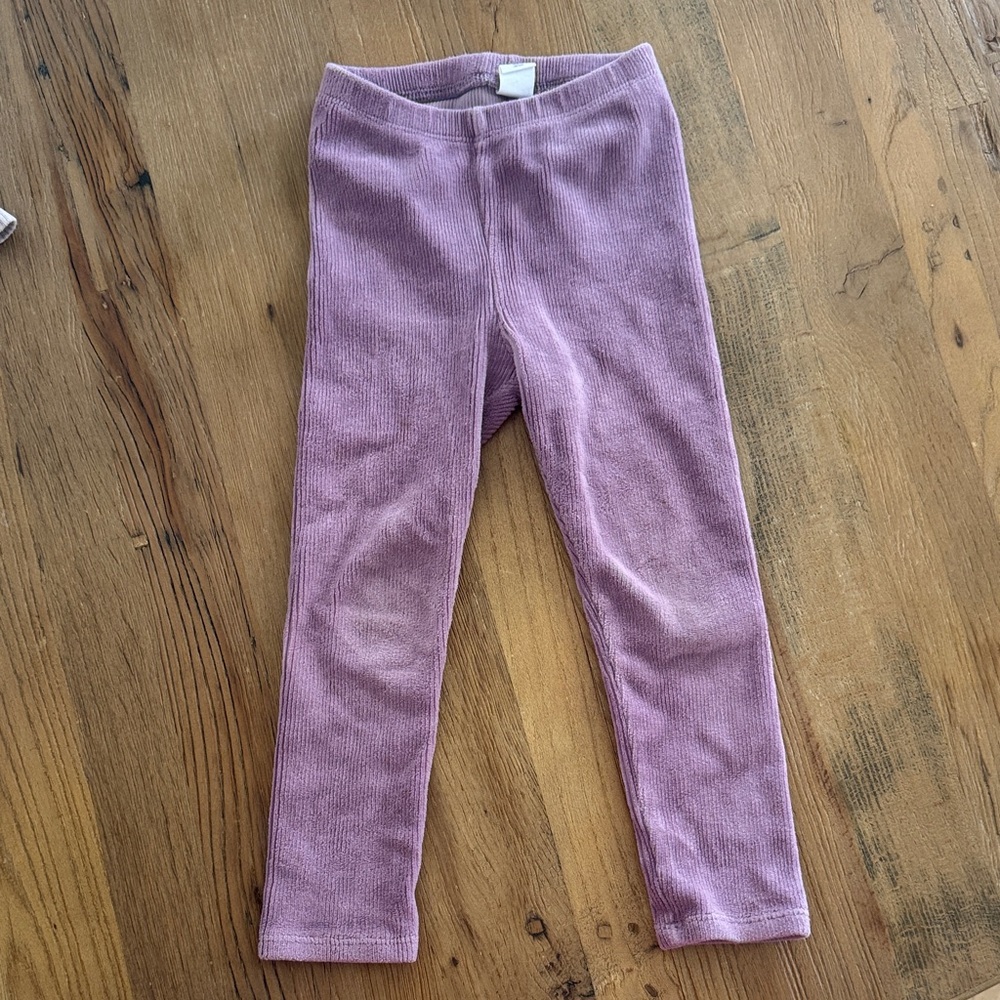 GAP Lavender Corduroy Kids Leggings